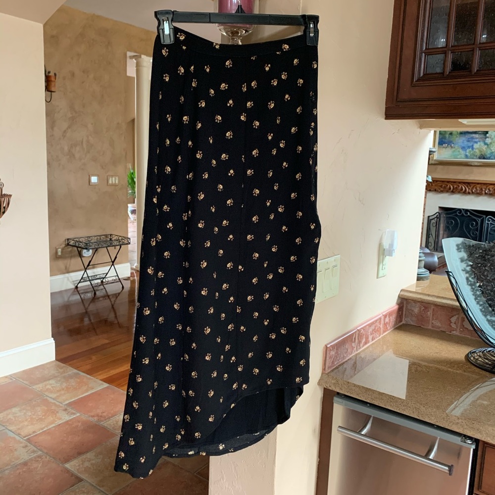 Abercrombie & Fitch black maxi skirt